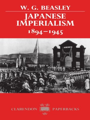 cover image of Japanese Imperialism, 1894-1945